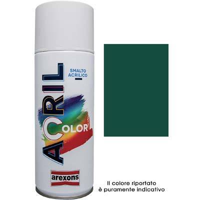 Vernice Acrilica Arexon Spray 400 ml Verde Muschio Ral 6005