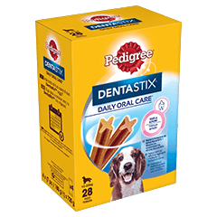 Pedigree Dentastix Original Medium Confezione da 28 Pz Per Cani di Taglia Media 10-25 kg