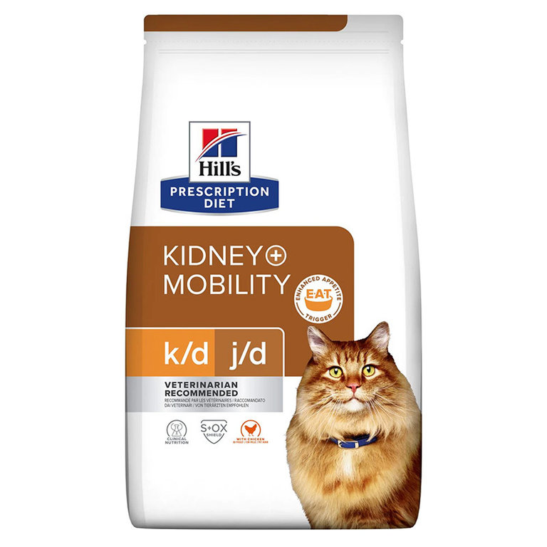 Hill's Prescription Diet k/d+Mobility Feline with Chicken 1,5 Kg