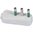 SPINA MOBILE FME BIANCO 2P+T 16A BIPASSO