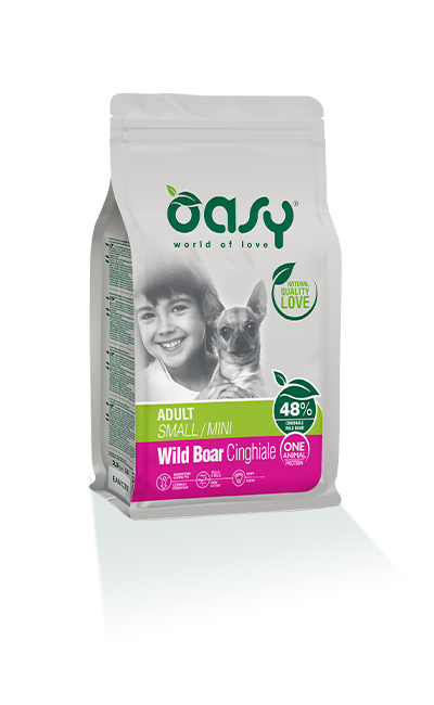 Oasy Adult one Protein Mini Cinghiale 2,5 Kg