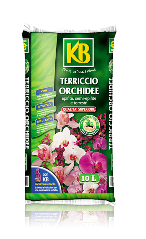 Terriccio Per Orchidee KB 10 Lt (Circa 2 Kg)
