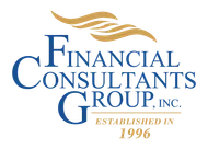 The logo for financial consultants group inc. established in 1996